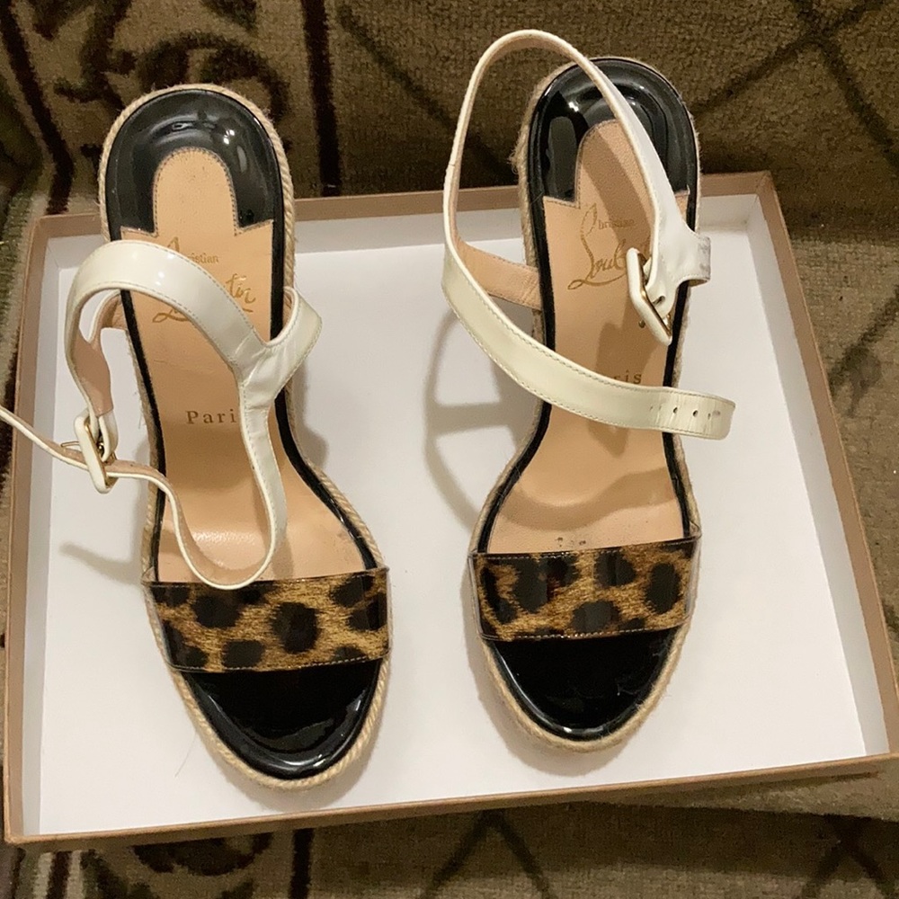 Christian Loub! Worn twice.